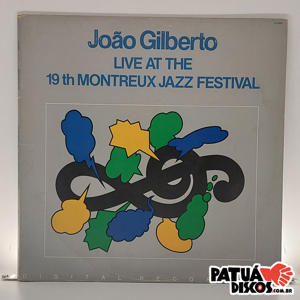 João Gilberto - Live At The 19th Montreux Jazz Festival - LP – Patuá