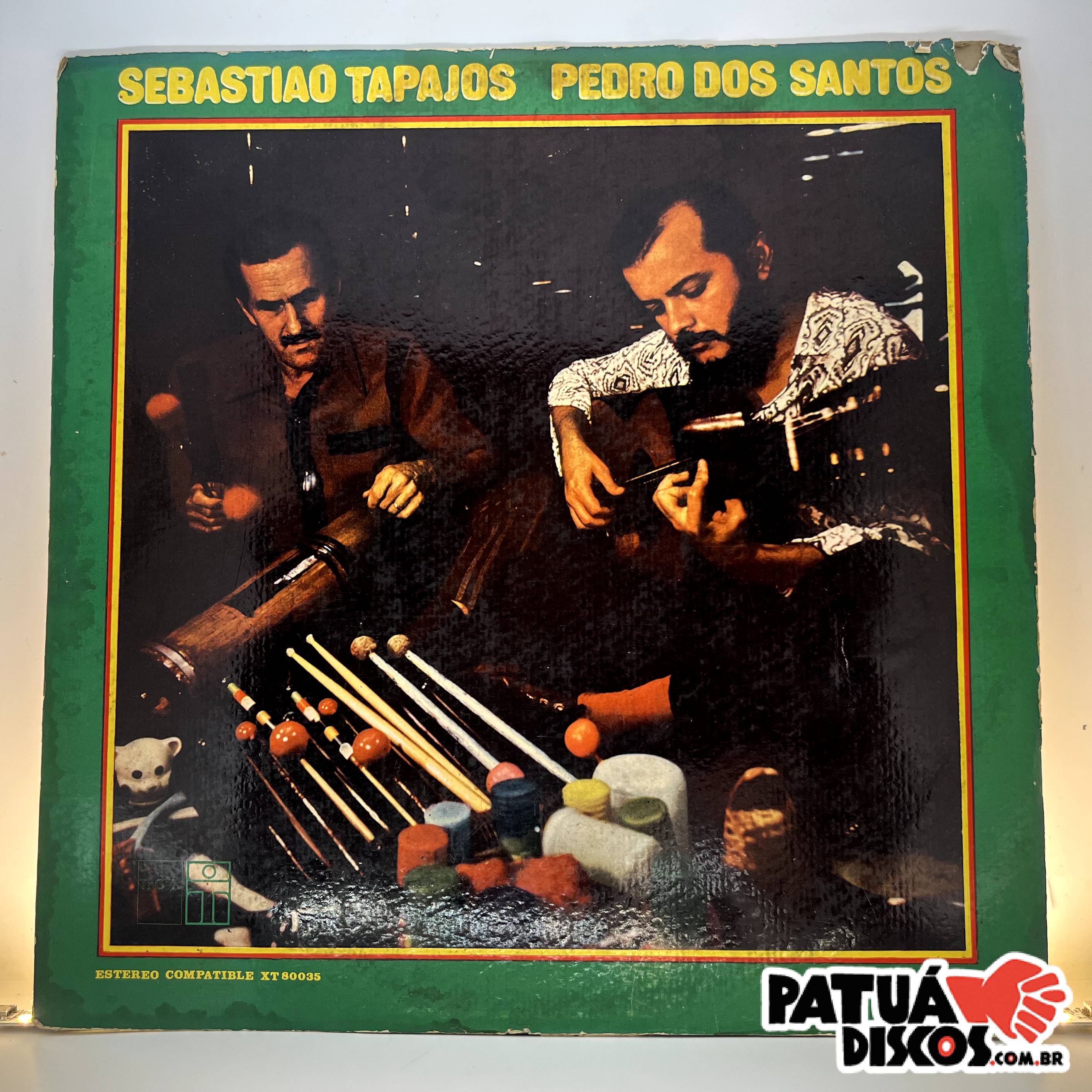 Sebastiao Tapajos - Pedro Dos Santos - LP – Patuá Discos