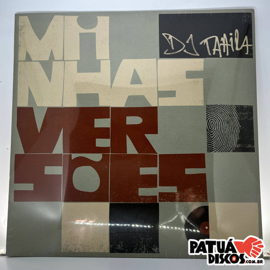 DJ Tahira - Minhas Versões Vol.1 - LP