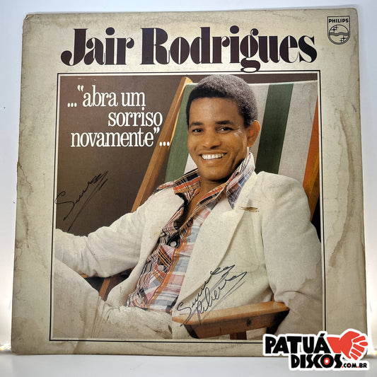 Jair Rodrigues - ..."Abra Um Sorriso Novamente"... - LP