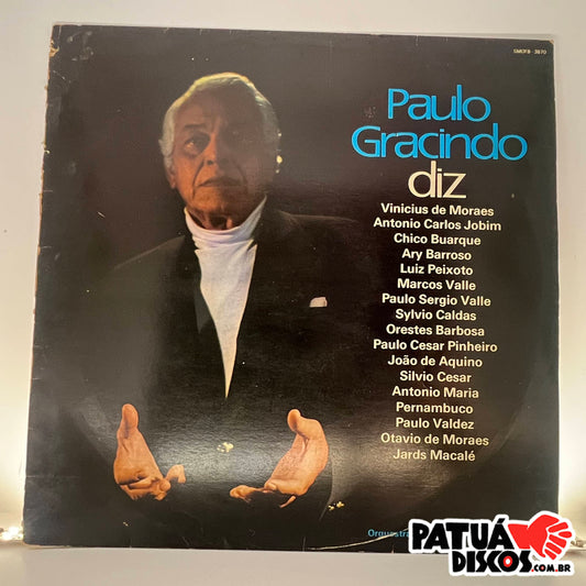 Paulo Gracindo - Paulo Gracindo Diz - LP