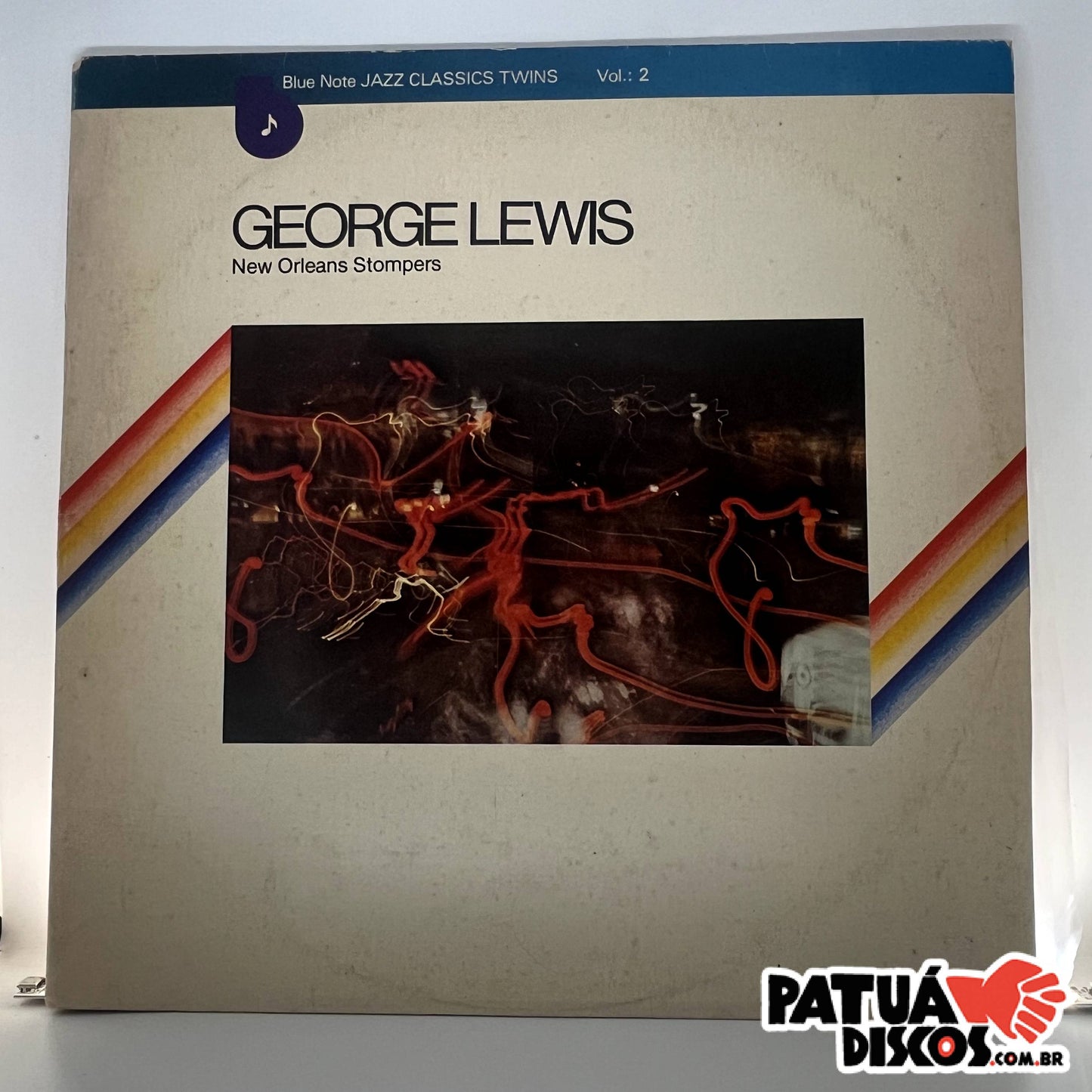 George Lewis E Seus New Orleans Stompers - New Orleans Stompers - 2XLP