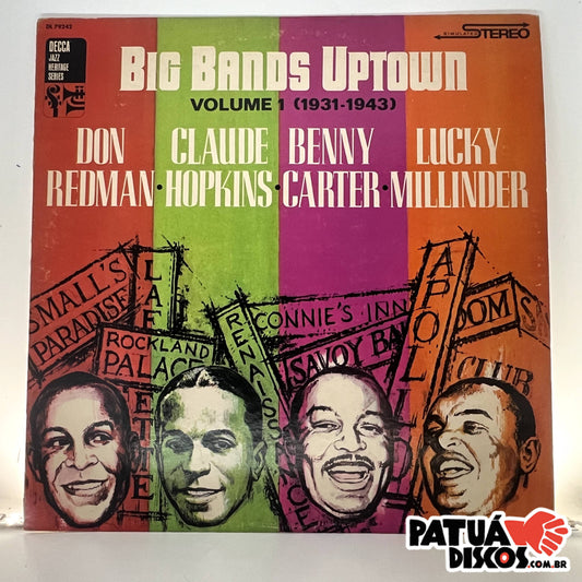 Vários Artistas - Big Bands Uptown Volume 1 (1931 - 1943) - LP