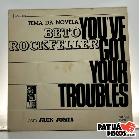 Jack Jones - You've Got Your Troubles / The "in" Crowd - 7"