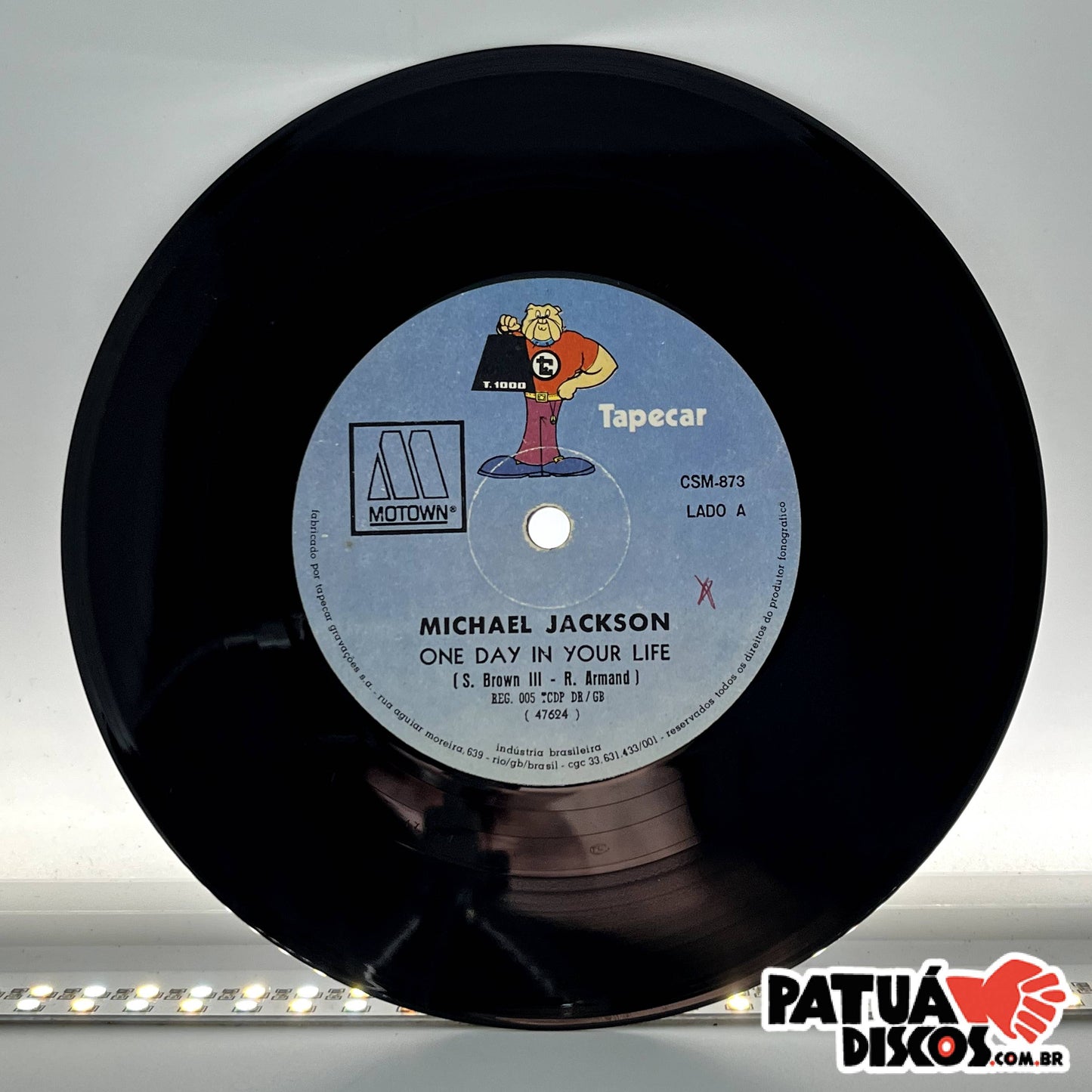 Michael Jackson - One Day In Your Life - 7"