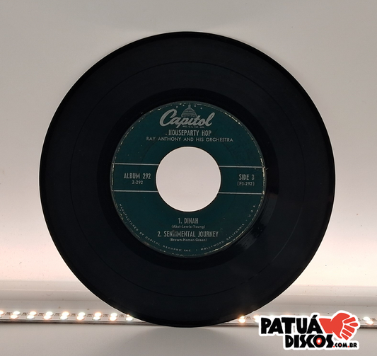 Ray Anthony And His Orchestra - Houseparty Hop - 7"