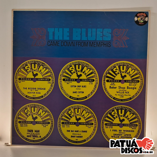 Vários Artistas - The Blues Came Down From Memphis - LP