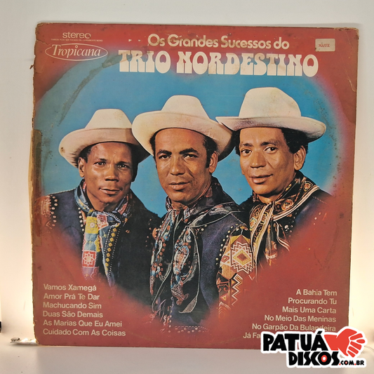 Trio Nordestino - Os Grandes Sucessos De Trio Nordestino - LP