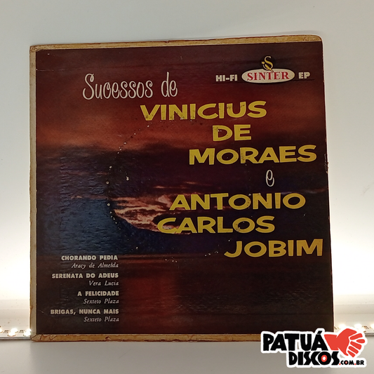 Vários Artistas - Sucessos De Vinicius de Moraes E Antonio Carlos Jobim - 7"