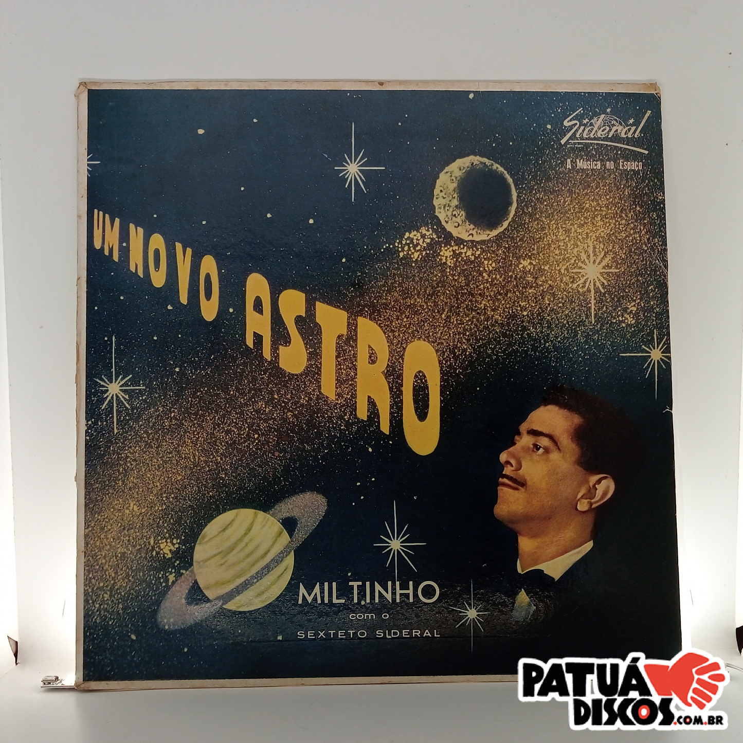 Miltinho Com O Sexteto Sideral - Um Novo Astro - LP