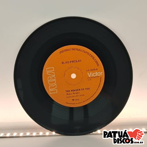 Elvis Presley - Mama Liked The Roses / The Wonder Of You - 7"