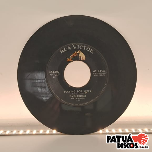 Elvis Presley - Playing For Keeps / Too Much - 7"