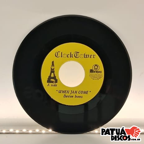 Devon Irons / Aggrovators - When Jah Come / Jah Jah Dum - 7"