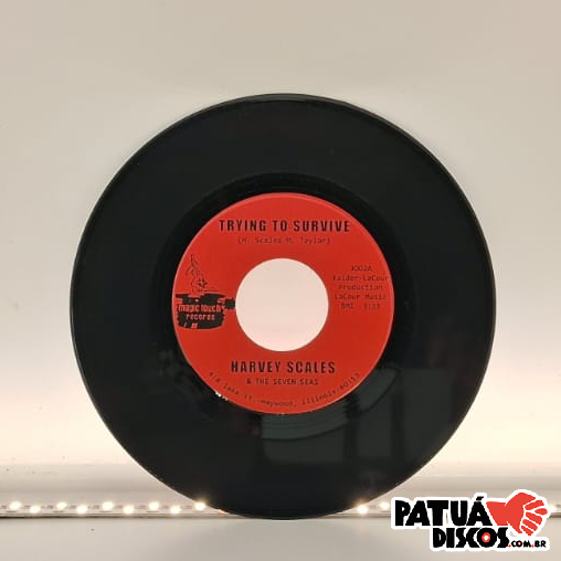 Harvey Scales & The Seven Seas - Trying To Survive / Trackdown - 7"