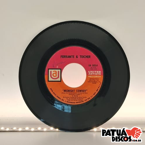 Ferrante & Teicher - Midnight Cowboy / Rock-A-Bye Baby - 7"