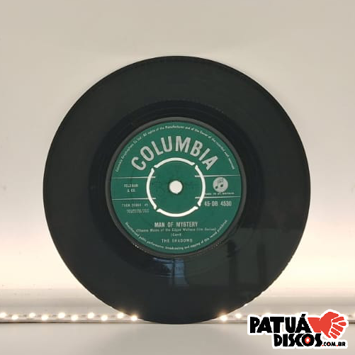 The Shadows - The Stranger / Man Of Mystery - 7"