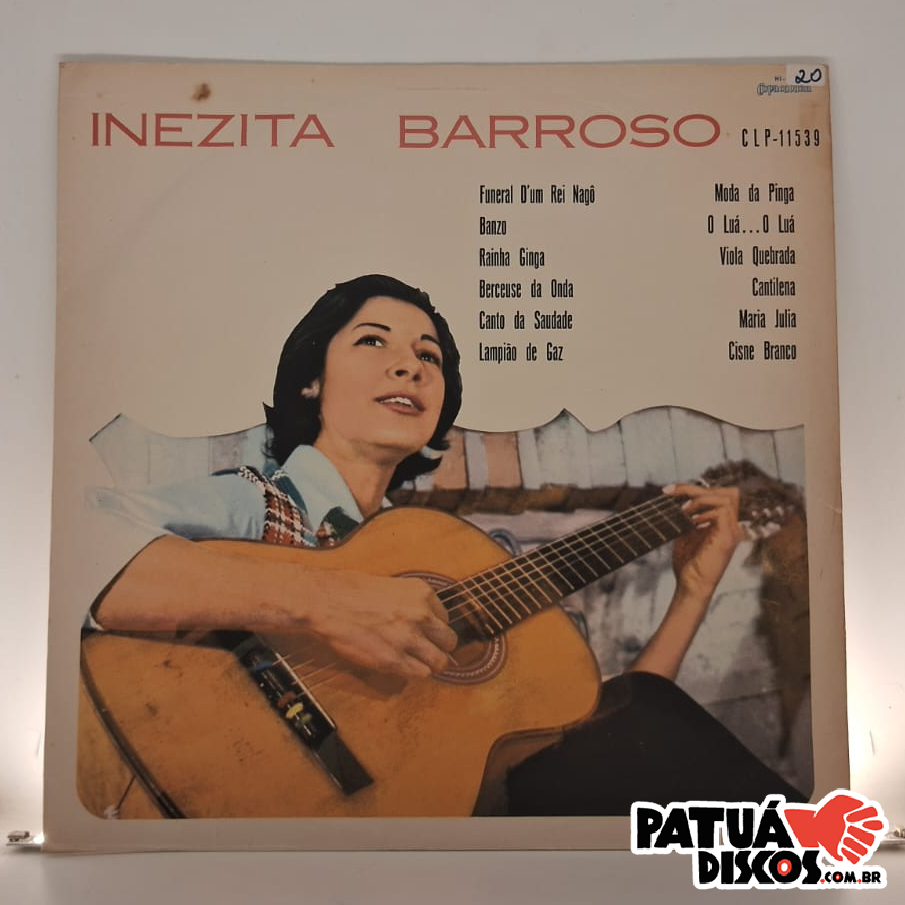 Inezita Barroso - O Melhor de Inezita - LP