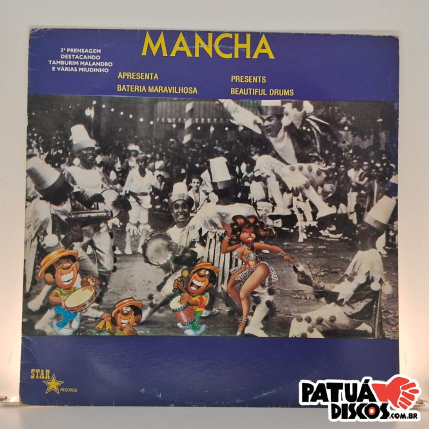 Vários Artistas - Mancha - Apresenta Bateria Maravilhosa (Presents Beautiful Drums) - LP