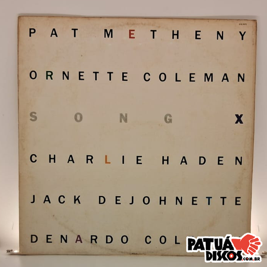 Pat Metheny / Ornette Coleman - Song X - LP