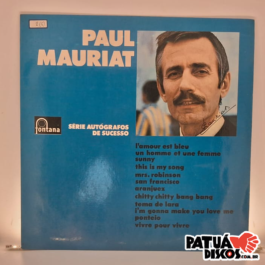 Paul Mauriat - Autógrafos De Sucesso - LP