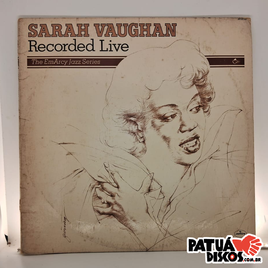 Sarah Vaughan - Recorded Live - 2LP