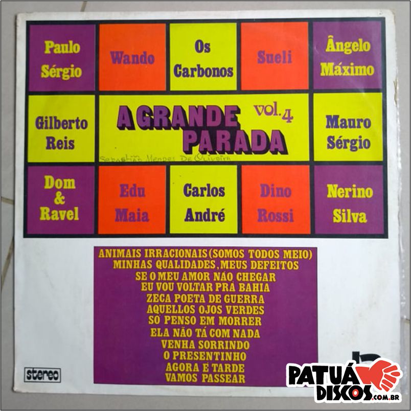 Various Artists - A Grande Parada Vol.4 - LP