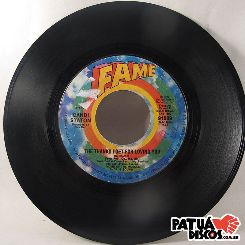 Candi Station - Do It In The Name Of Love / The Thanks I Get For Loving You - 7"