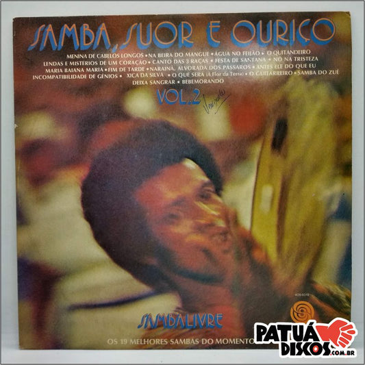 Samba Livre - Samba, Suor E Ouriço - Vol. 2 - LP