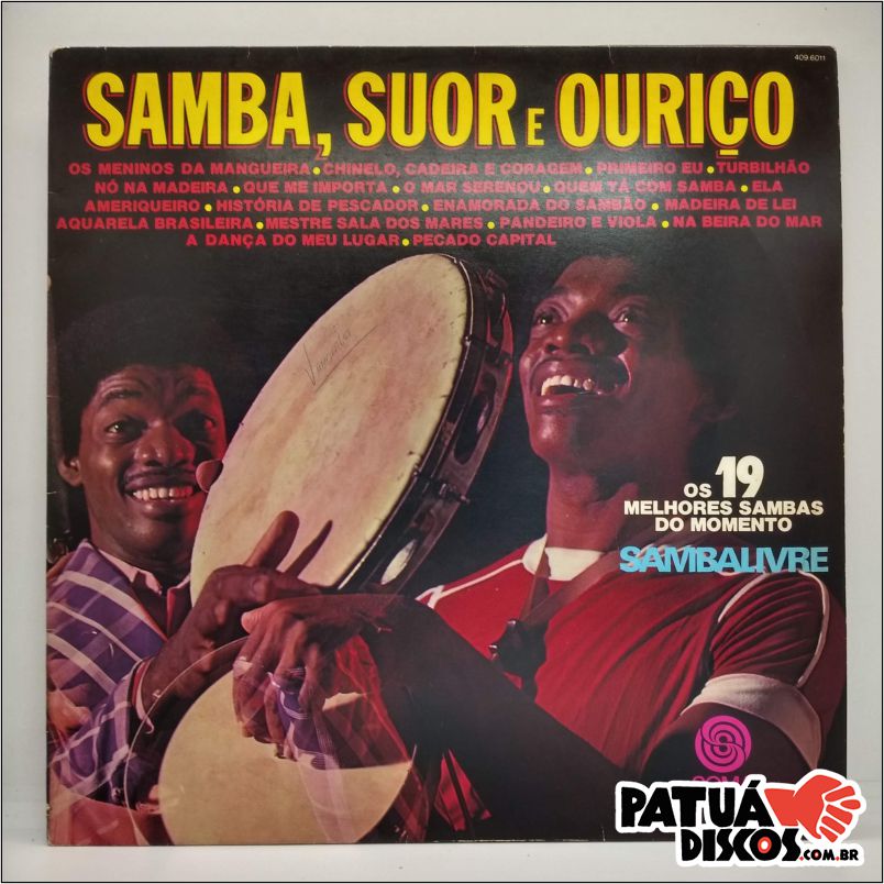 Samba Livre - Samba, Suor E Ouriço - LP